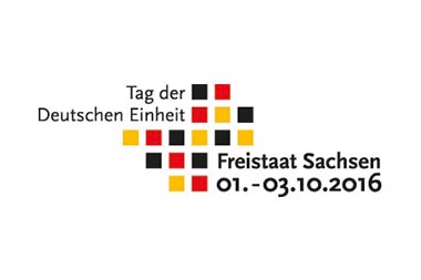 Logo zum Tag der deutschen Einheit in Dresden 2016